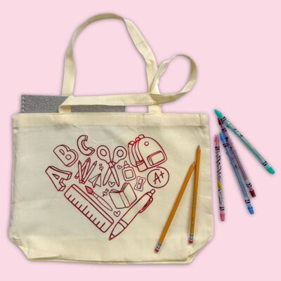 School Supplies Heart SVG From The Crafty Blog Stalker