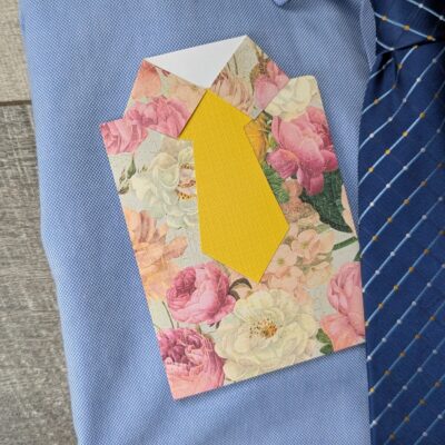 Father's Day Shirt and Tie Card SVG From Sunshine and Munchkins