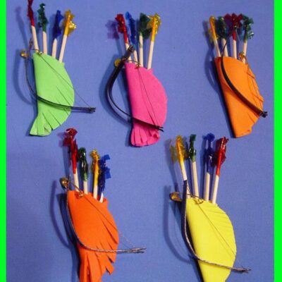 Archery Toothpick SWAPS Idea