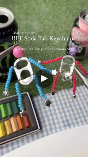Pop Tab Beaded Person SWAPS Idea