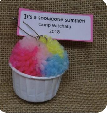 Snowcone Yarn SWAPS Idea