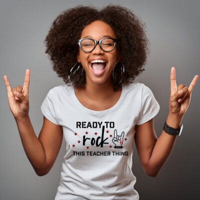 Ready To Rock This Teacher Thing SVG From Harper N Co