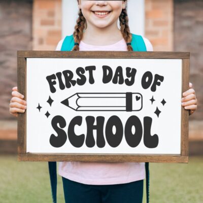 First Day of School SVG From Wispy Willow Designs