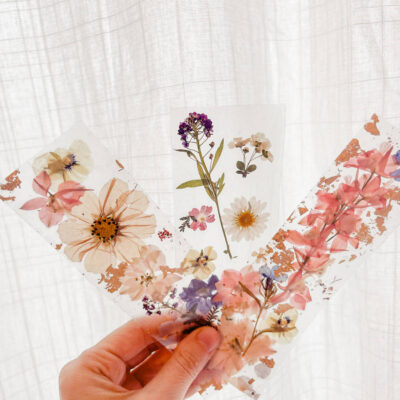Pressed Flower Bookmark From Fox Farm Home