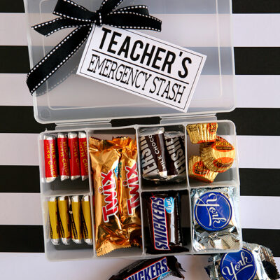 Teacher's Emergency (Snack) Stash From Eighteen 25