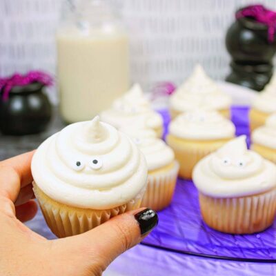 Ghost Cupcakes by Rediscovered Family