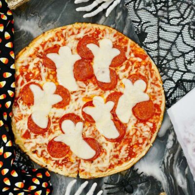 Ghost Pizza by Two Kids and a Coupon