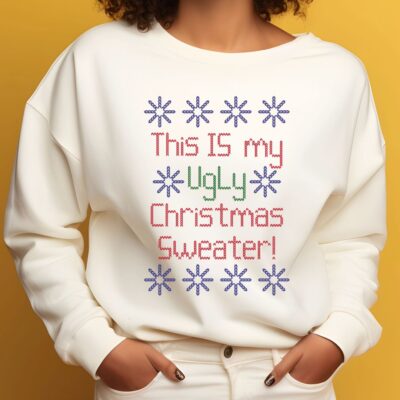 This Is My Ugly Christmas Sweater SVG from Harper N Co