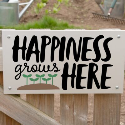 Happiness Grows Here SVG From Flowingcreek