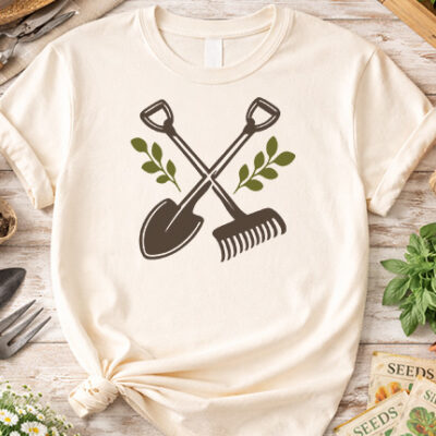 Shovel and Rake SVG from Try It - Like It - Create It