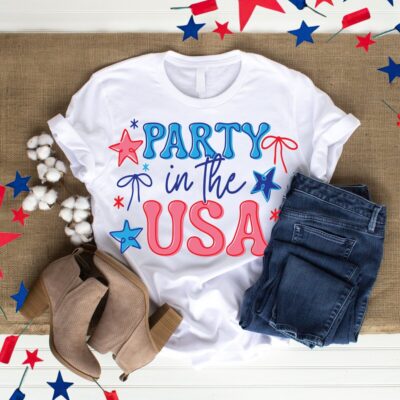 Party in the USA SVG From Gina C. Creates
